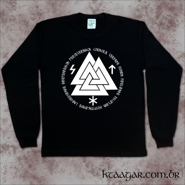 D07 - Valknut - Manga Longa